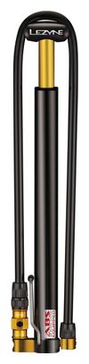 Pompa da pavimento Lezyne Macro Floor Drive HP (max 160 psi / 11 bar) Nera / Oro