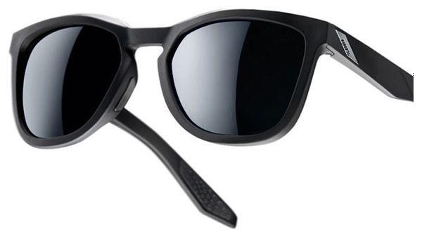 Pair of 100% Hudson Soft Tact Black / Smoke Gray Goggles