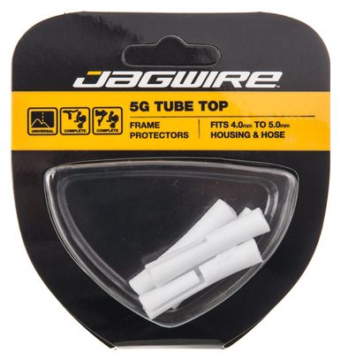Copriguaina Jagwire 5G Top Tube Bianco 4x