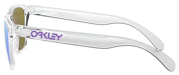 Oakley Sunglasses Frogskins XS Youth Fit Polished Clear / Violet Iridium / Ref. OJ9006-0353