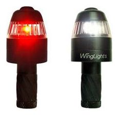 Paire d'Eclairages Guidon Cycl Windlights 360 Fixed