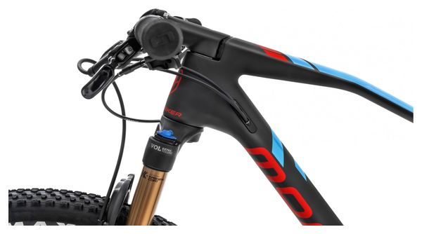 Mondraker Podium Carbon RR 29 &quot;Semi-Rigid Mountain Bike Sram GX Eagle 12s Black / Blue 2020