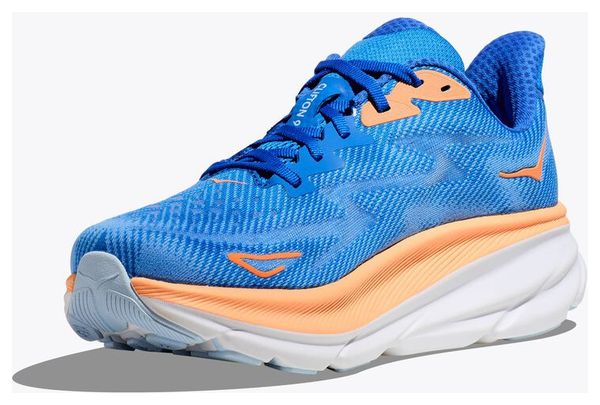Chaussures de Running Hoka Clifton 9 Bleu Orange