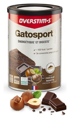 Overstims Gatosport Sportkoek Chocolade Hazelnoot 400g