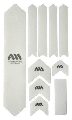 ALL MOUNTAIN STYLE XL Frame Guard Kit - 10 pcs - Clear