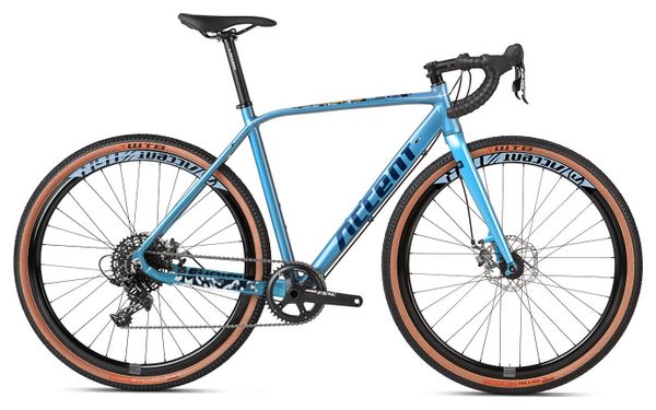 Bicicleta de Grava Accent Furious Sram Apex 11V 700 mm Azul Camo 2022