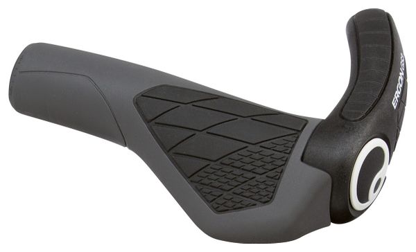 ERGON Grips with Bar End GS3 Black