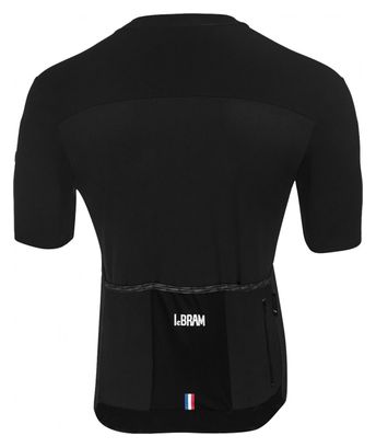 LeBram Allos Short Sleeve Jersey Black Slim Fit