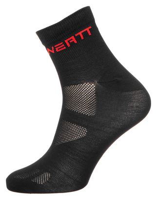 Neatt 7.5cm Socks Black / Red