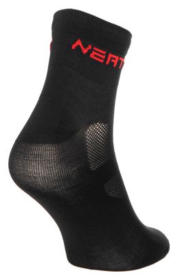 Neatt 7.5cm Socks Black / Red