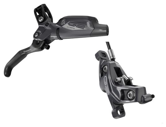 Pair of brakes Sram G2 Ultimate Carbon Gray With 2 Discs Sram Centerline Argent