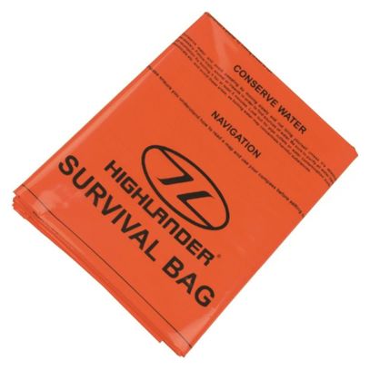 Sac de survie Highlander Survival Bivi Bag orange