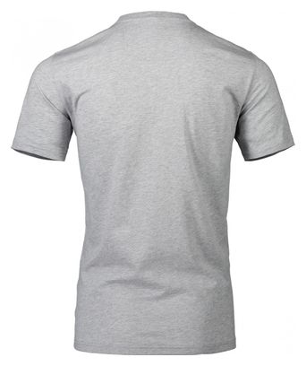 T-Shirt Poc Logo Grigio Melange