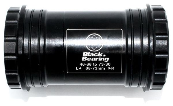 Black Bearing PressFit 30 Bottom Bracket (BB30)