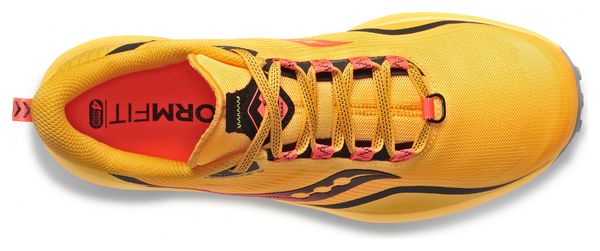 Saucony Peregrine 12 Trailrunning-Schuhe Gelb Rot für Herren