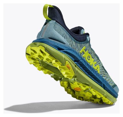 Chaussures de Trail Running Hoka Mafate Speed 4 Bleu Vert