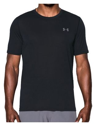 UA Threadborne Fitted SS Tee 1289588-001 Homme T-shirt Noir