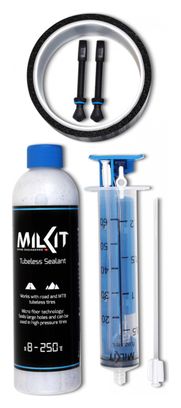 Kit Tubeless Milkit (Fond de Jante 29mm) Valves 45mm