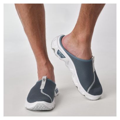 Salomon Reelax Slide 6.0 Recovery Shoes Blue White Men's