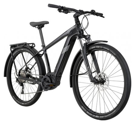 Bicicleta eléctrica urbana Cannondale Tesoro Neo X3 Shimano Alivio 9V Perla negra