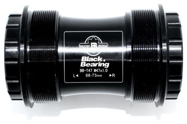 Black Bearing T47 Bottom Bracket (Axle 24 and GXP)