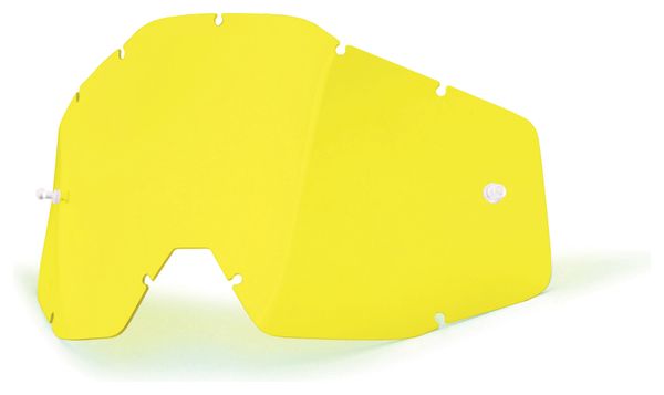 100% Yellow Lense anti fog RACECRAFT, ACCURI and STRATA