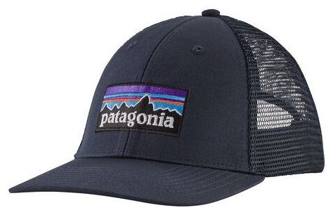 Patagonia P-6 Logo LoPro Trucker Hat Blue