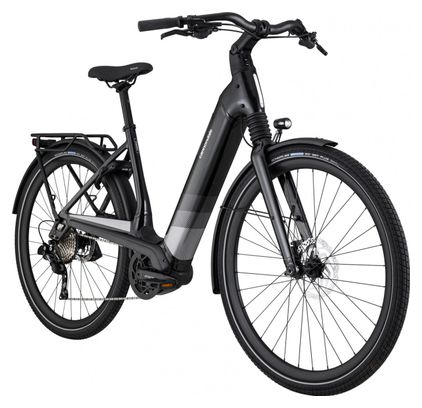 Cannondale Mavaro Neo 5+ Bicicleta eléctrica de ciudad Shimano Deore 10S 625 Wh 700 mm Negro Perla
