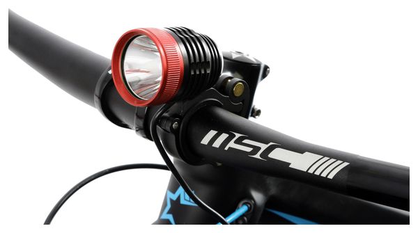 MSC BIKES Bicycle light 1000 Lumens Black