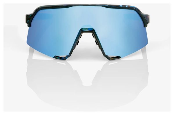 100% Goggles - S3 - Holographic Black - Blue HiPER Mirror Lenses
