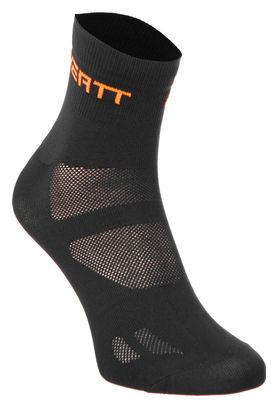 Neatt 7.5cm Socks Black/Orange