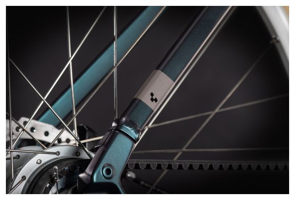 Vélo de Ville Fitness Cube Hyde Pro Shimano Nexus 8V Courroie 700 mm Bleu 2021