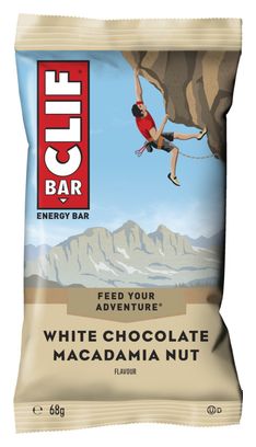 BARRA CLIF Barra energética de chocolate blanco y nueces de macademia