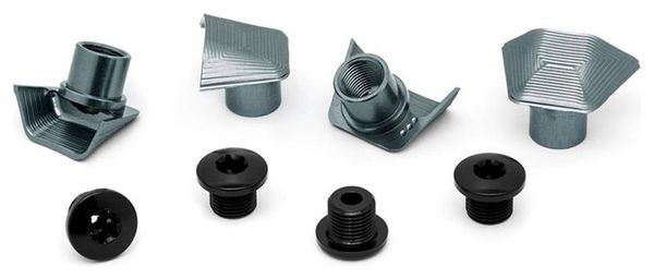 AbsoluteBlack Screw Covers Set for Shimano Dura-Ace 9100 Grey