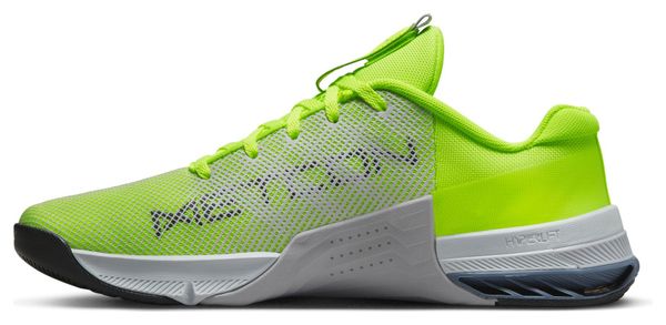 Nike Metcon 8 Yellow Grey Cross Training Shoe