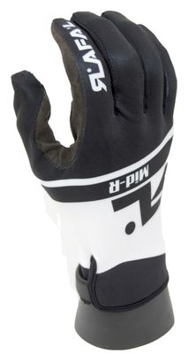  RAFA'L MID-R- Mid Season Gloves - Black & White 