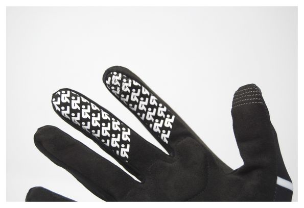  RAFA'L MID-R- Mid Season Gloves - Black & White 