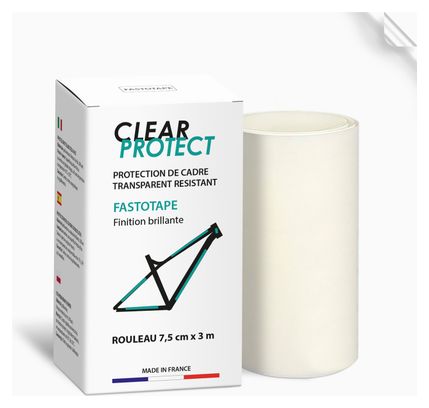 Película protectora ClearProtect Fastotape 7,5 cm x 3 m Brillo