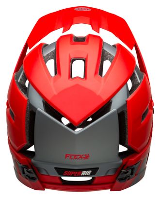 BELL Super Air R Mips Red 2021 Helm mit abnehmbarem Kinnschutz
