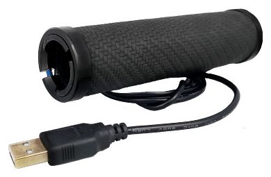 Pair of Cycl Heated Heated Grips Black