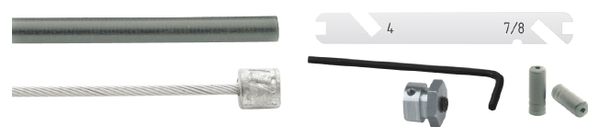 Elvedes Übertragungskabel für Shimano Nexus 4/7/8 S Silber