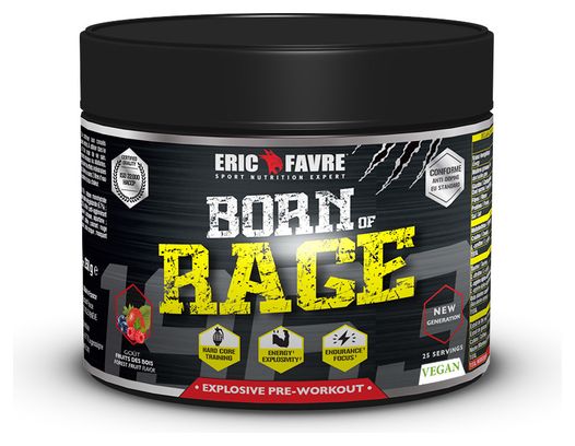 Boisson énergétique Eric Favre Born Of Rage 2 x 250g