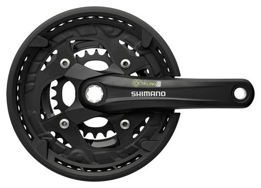 Shimano Cranckset Alivio 9 Speeds 22/32/42 Black
