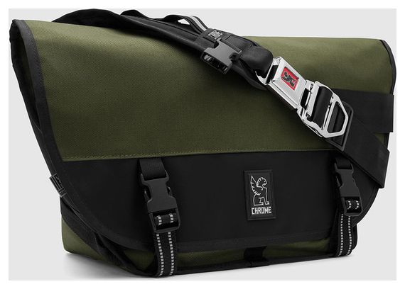 Chrome Mini Metro Messenger Bag Khaki Black
