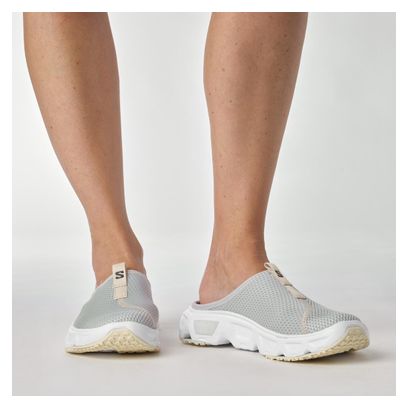 Chaussures de Récupération Salomon Reelax Slide 6.0 Bleu Blanc Femme