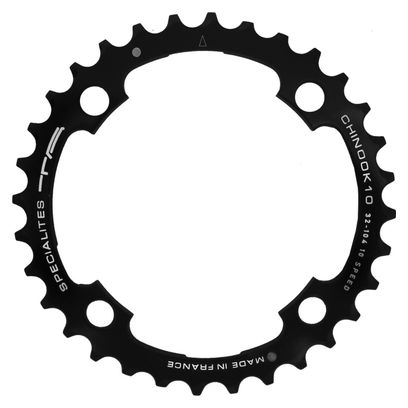 SPECIALITES TA Chain Ring CHINOOK 10/18 (104) Outer 10S Black