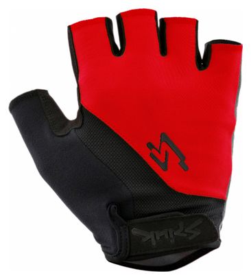 Spiuk XP Short Gloves Red Black