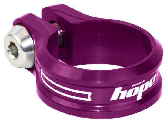 Hope Seat Clamp and Bolt - Purple