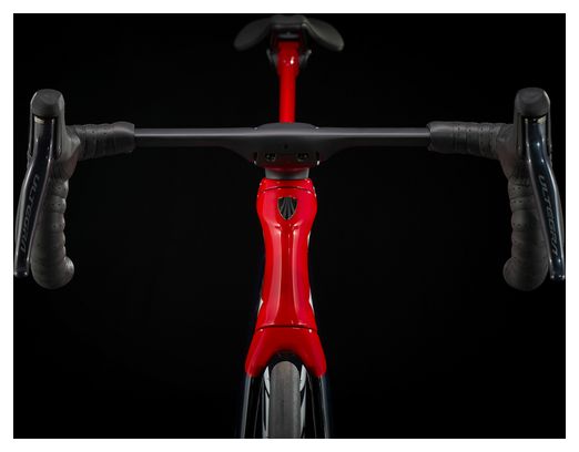 Vélo de Route Trek Madone SLR 7 Disc Shimano Ultegra Di2 Carbon Navy Carbon Smoke/Viper Red 2021 