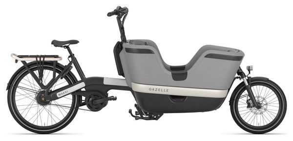 Vélo Cargo Électrique Gazelle Makki Load HMB Enviolo 400 Wh 20/26'' Noir 2023